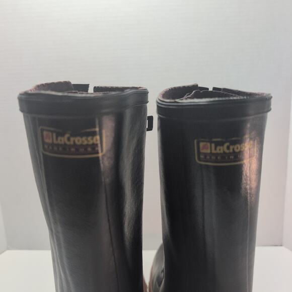 Lacrosse Premium 5 Buckle Choring Overboots  Men's Size 9 - Picture 7 of 8